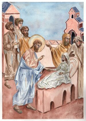 Akwarela Talitha kum