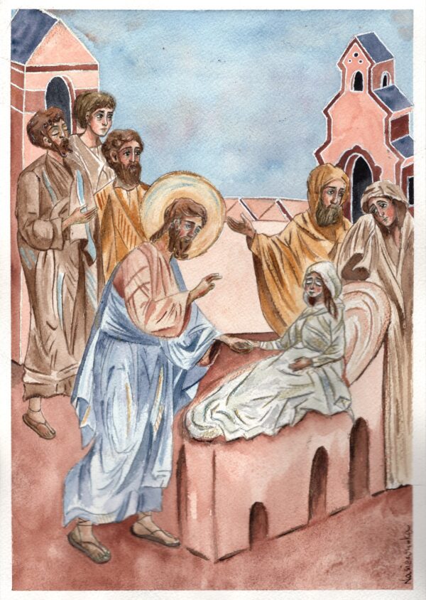 Akwarela Talitha kum