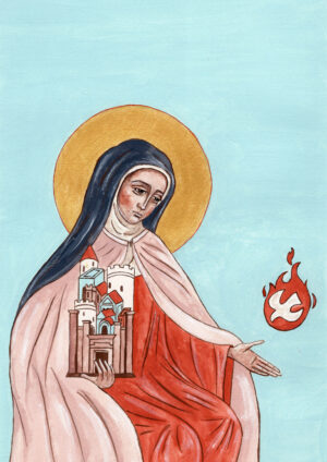 Gwasz św. Teresa z Avila