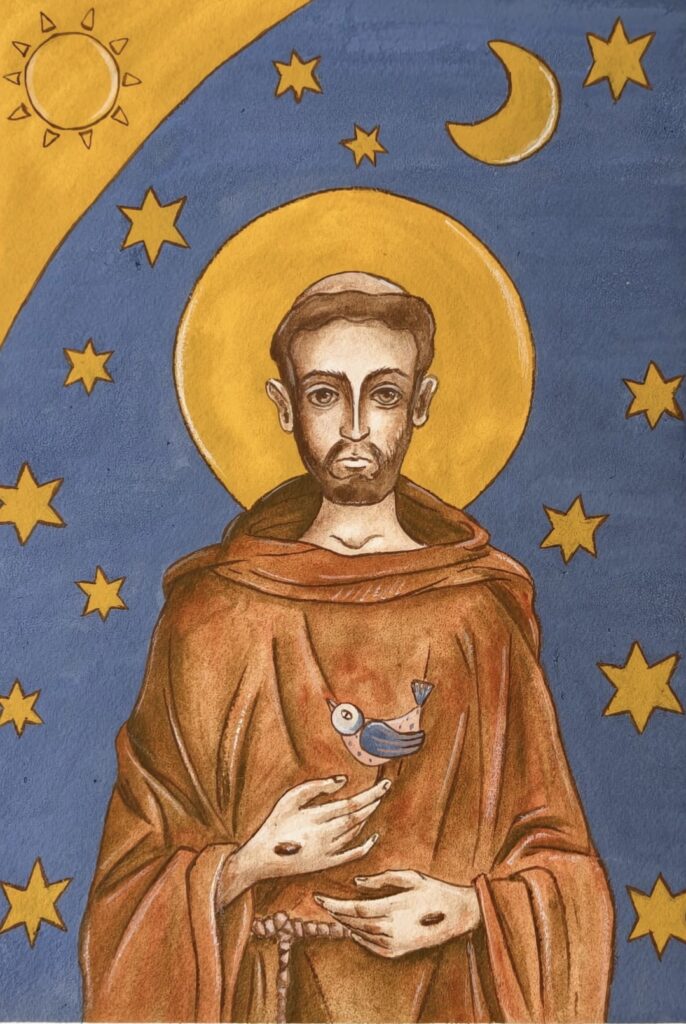 Gwasz Święty Franciszek